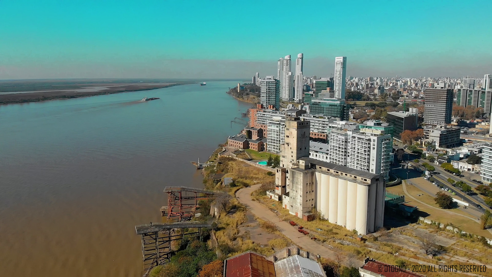 ciudad de rosario ferroportuaria